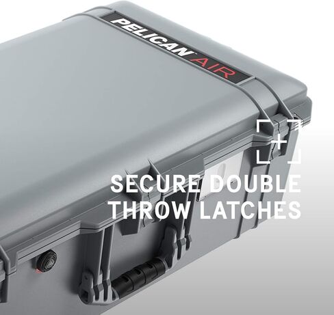 Pelican Air 1615 Case no Foam (Silver) in Saudi Arabia