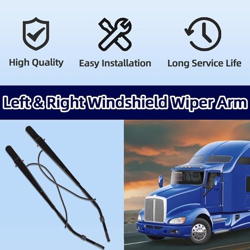 602-5403, 602-5404 1 Pair Driver Side and Passenger Side Windshield Wiper Arm, Fit for Kenworth T600 2008-2012, Fit for Kenworth T600A 2006-2007, Fit for Kenworth T660 T800 2006-2012 in Saudi Arabia