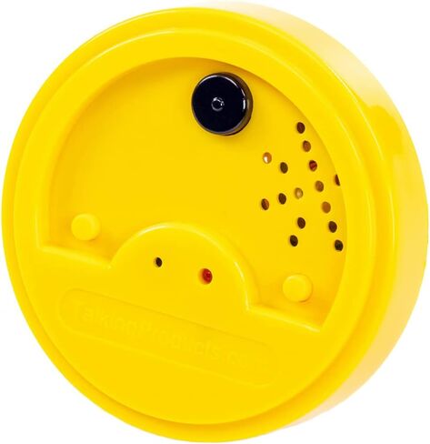 Talking Products, Talking Tins Voice Recordable Sound Buttons, 20 Seconds Recording, Yellow, Pack of 3. Ideal Dementia Aid for Independent Living and Educational Activities in Saudi Arabia