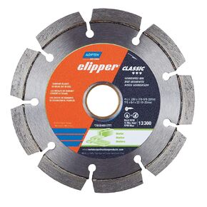 Norton Cut Off Wheel Tile Saw Blade, Clipper Classic Diamond Cutting Wheel, Segmented Rim Tuck Point Cut-Off Type 01, 4" Diamond High-Speed Cutting Disc, Pack of 1