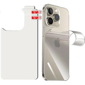 For iPhone16 Pro Back Screen Protector Ultra Thin Glossy Protective Film 2024 iPhone -2 Packs-High Transparency