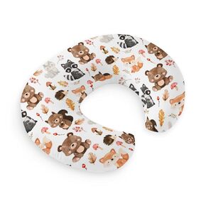 HawSkgFub Farm Animals Barn Life Nursing Pillow Cover for Baby Boys Girls, Neutral Cow Chicken Pig Sheep Horse Breastfeeding Pillow Slipcover, Nursing Pillowcase for Newborn Infant, Cover Only