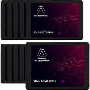 Kingshark SSD 2.5 SATA III 64GB High Performance Internal Solid State Drive for Desktop Laptop 10 Unit Package Pack [64GB(10 Packs),2.5-SATA3]