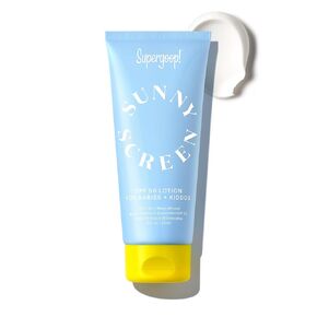 Supergoop! Sunnyscreen 100% Mineral Lotion SPF 50, 3.0 fl oz - Face & Body Sunscreen for Babies & Kids - 100% Non-Nano Mineral Formula - Pediatrician Tested, Hypoallergenic, Fragrance & Silicone Free