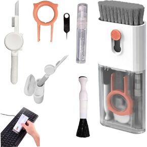 10 in 1 Electronic Keyboard Cleaner Kit, iPhone MacBook Cleaning Kit,Airpod Cleaner Kit Suitable for Airpods Pro,Computer Accessories,iPhones, Cameras, Electronics Screens.