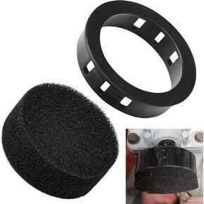 D24235 Intake FilteAr & Retainer Kit CAC-1372 Compatible With Po-rter Cable De-Vilbiss Cr-aftsman Air Compressor D24233 919-16500 Type 0 919-16511 Type 0, Suitable for Multiple models Air Compressor