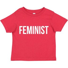 Tees & Tails Feminist Baby Infant Youth Kids Tee Shirt (Assorted Colors)