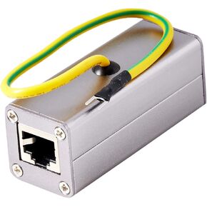 RiteAV - Outdoor Ethernet POE+ / RJ-45 Surge Protector (Shielded) for Thunder & Lightning Protection (Gigabyte) - 2 Pack