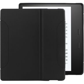 Young me Kindle Oasis Case (9th Generation, 2017 Release) - Slim Fit TPU Gel Protective Cover Case for All-New Kindle Oasis E-Reader 7" (Black)
