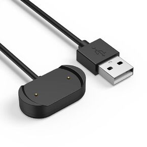 Charger Compatible with Amazfit T-Rex 2 (Only), Replacement Magnetic USB Type A Charging Cable Cord for Amazfit T-Rex 2 Smart Watch Accessories (3.3FT)