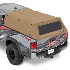 Softopper Truck Top, Model TC74O-BSU, Black for Gen 3 Long Bed 6' Tacoma
