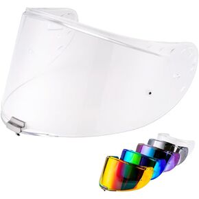 Helmet Visor Shield For Challenger Full Face Helmet Shield Accessories (Black)