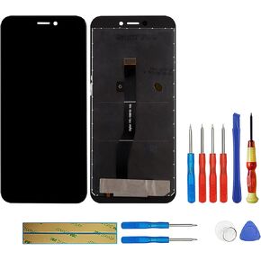 شاشة LCD متوافقة مع OUKITEL WP5/WP5 Pro (أسود بدون إطار) استبدال شاشة تعمل باللمس + أدوات