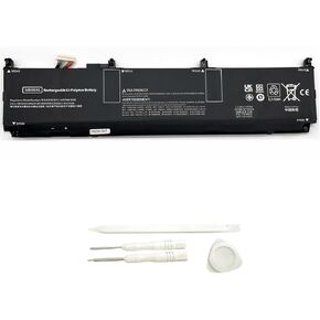 MB06XL New Laptop Battery Replacement for Hp ZBook Studio G7 Mobile Workstation 2J3H8PA 21X69UT 1J3U6EA ZBook Studio G8 Series Notebook L78553-002 HSTNN-IB9E L77973-1C1 L78553-005