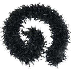 هاندي ليدي 120 جرام شانديل بواس 72 بوصة ريشة تركيا طويلة للنساء الكبار زي إكسسوار للحفلات ذاتية الصنع in Kuwait