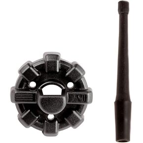 Rugged Ridge | Elite Antenna Base with 6" Reflex Antenna | 17212.41 | Fits 2007-2024 Jeep Wrangler Jk/JL; 2020-2024 Jeep Gladiator JT