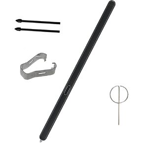 Galaxy Z Fold 6 S Pen Replacement for Samsung Galaxy Z Fold 6 Slim S Pen Fold 6 Stylus Pen, Z Fold 6 S Pen Fold Edition + 2 Tips + Eject Pin (Black)