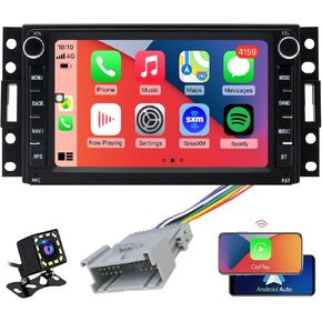 for Chevy Corvette C6 Radio Upgrade 2005-2013,8core CPU,IPS Touch Screen Stereo,carplay Android Auto,Free Camera