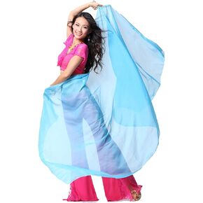 ZLTdream Women's Belly Dance Chiffon Scarf