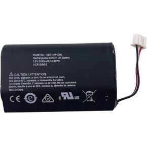 Rechargeable Lithium-ion Battery Replacement for Ring-Alarm Home Base Station SEB1N9-0000 5100mAh