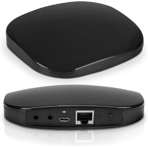 Pyle Wireless Audio Receiver - Connect to Any Audio Player to Stream Music WIFI Over Apple Airplay or Android Small