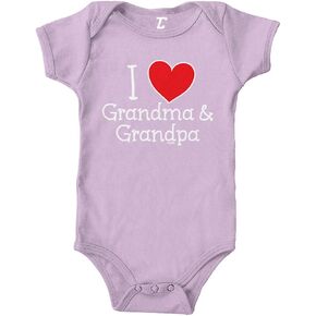 I Heart My Grandma & Grandpa - Love Bodysuit