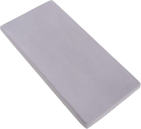 Nap Mat Cover 24" x 48" x 4", Fitted Preschool Daycare Nap Mat Sheet Fit for Kindermat and Ecr4kids Rest Mat, Ultra Soft & Breathable Mattress Cover for Kids, Gray in Saudi Arabia