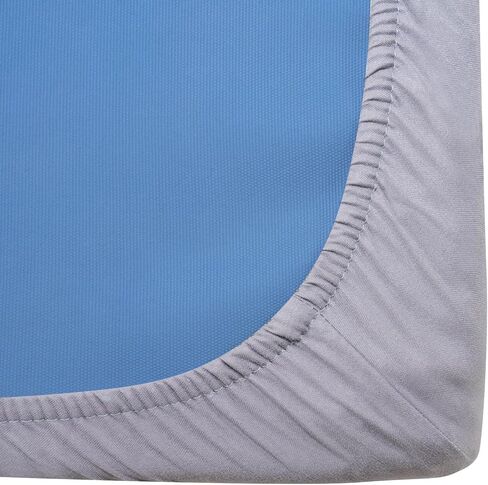 Nap Mat Cover 24" x 48" x 4", Fitted Preschool Daycare Nap Mat Sheet Fit for Kindermat and Ecr4kids Rest Mat, Ultra Soft & Breathable Mattress Cover for Kids, Gray in Saudi Arabia