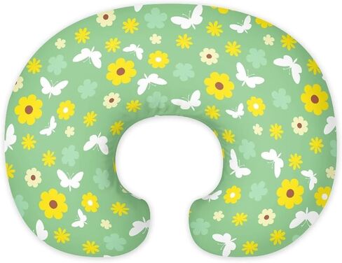 Mushroom Nursing Pillow Cover Breathable Neutral Breastfeeding Pillow Cover Easy to Clean Soft Removable Pillow Cover for Infant Snug in Kuwait