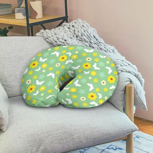 Mushroom Nursing Pillow Cover Breathable Neutral Breastfeeding Pillow Cover Easy to Clean Soft Removable Pillow Cover for Infant Snug in Kuwait