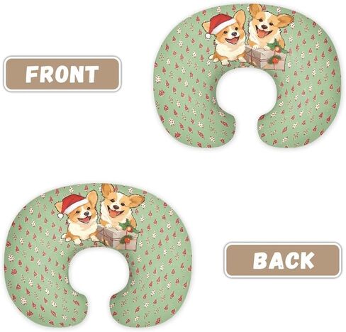 Mushroom Nursing Pillow Cover Breathable Neutral Breastfeeding Pillow Cover Easy to Clean Soft Removable Pillow Cover for Infant Snug in Kuwait