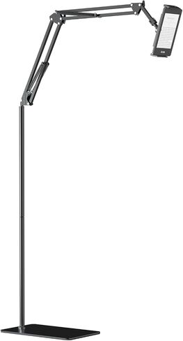 Floor Stand for Kindle Acessories Reading in Bed, Hands Free Tablet Arm Holder for Kindle Accessory, Compatible with Kindle iPhone Fire Tablet 4.5-12.9 inch in Saudi Arabia