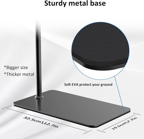 Floor Stand for Kindle Acessories Reading in Bed, Hands Free Tablet Arm Holder for Kindle Accessory, Compatible with Kindle iPhone Fire Tablet 4.5-12.9 inch in Saudi Arabia