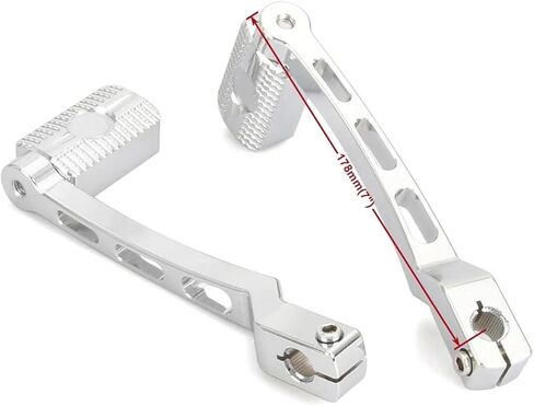 TOPRAMETAL for Harley Chrome Rider Road Glide Floorboards Kits Gear Brake Shifter levers Touring (Driver+ Passenger floorboards) in Saudi Arabia