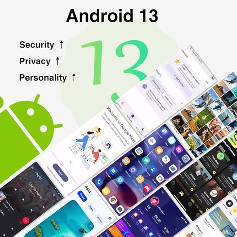 DOOGEE S41 MAX هواتف ذكية متينة، 16 جيجابايت + 256 جيجابايت/1 تيرابايت فتح الهواتف المحمولة، هاتف Android 13 القوي، بطارية 6300 مللي أمبير في الساعة، هاتف محمول متين 5.5 بوصة HD+، IP68/69K/شريحة اتصال 4G مزدوجة/معرف الوجه/OTG/NFC/GPS، أسود in Saudi Arabia