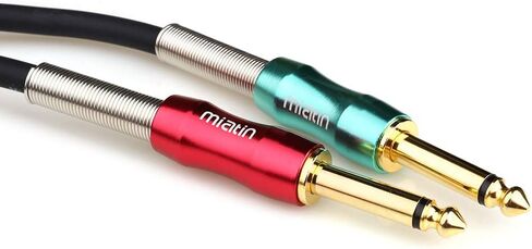 1/4" Male TRS to Dual 6.35mm (1/4") TS Male Aux Jack Stereo Audio Y Splitter Patch Insert Cable -3Meters / 10Feet in Saudi Arabia