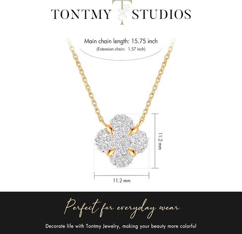 قلادة مطلية بالذهب عيار 14 قيراط للنساء على شكل مثلث دائري تشيكوسلوفاكيا سوليتير | قلادة قلادة أنيقة | قلادة سلسلة ذهبية | قلادات هالة زركونيا مكعبة رائعة للنساء هدايا مجوهرات ذهبية in Kuwait