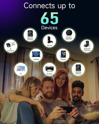 2024 Extendtecc WiFi Extender Signal Booster, 10000 Sq.ft Long Range Internet Extender WiFi Booster for Home, 80% Faster | Broader Than Ever, WiFi Repeater W/Ethernet Port, 1-Tap Easy Setup in Kuwait