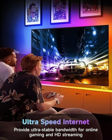 2024 Extendtecc WiFi Extender Signal Booster, 10000 Sq.ft Long Range Internet Extender WiFi Booster for Home, 80% Faster | Broader Than Ever, WiFi Repeater W/Ethernet Port, 1-Tap Easy Setup in Kuwait