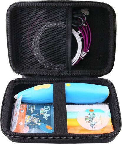 حقيبة حمل waiyu صلبة مصنوعة من مادة EVA متوافقة مع مجموعة أقلام 3Doodler Start Essentials ثلاثية الأبعاد لحقيبة الأطفال in Saudi Arabia