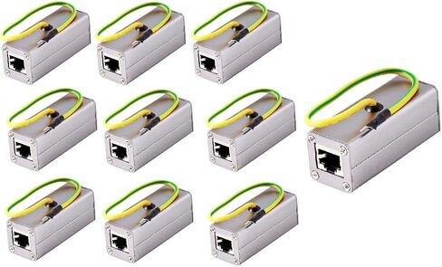 RiteAV - Outdoor Ethernet POE+ / RJ-45 Surge Protector (Shielded) for Thunder & Lightning Protection (Gigabyte) - 2 Pack in Saudi Arabia