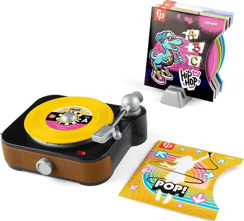 Fisher-Price Musical Toy, Rockin’ Record Player for Preschool Pretend Play for Kids Ages 3+ Year in Saudi Arabia