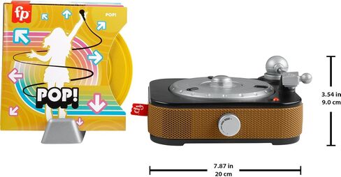 Fisher-Price Musical Toy, Rockin’ Record Player for Preschool Pretend Play for Kids Ages 3+ Year in Saudi Arabia