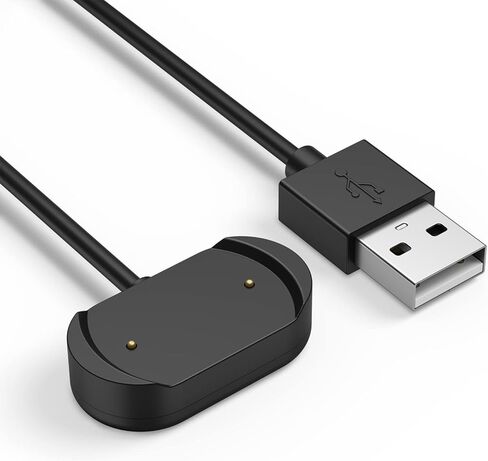 Charger Compatible with Amazfit T-Rex 2 (Only), Replacement Magnetic USB Type A Charging Cable Cord for Amazfit T-Rex 2 Smart Watch Accessories (3.3FT) in Saudi Arabia