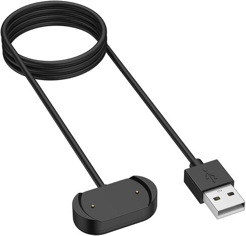Charger Compatible with Amazfit T-Rex 2 (Only), Replacement Magnetic USB Type A Charging Cable Cord for Amazfit T-Rex 2 Smart Watch Accessories (3.3FT) in Saudi Arabia