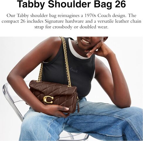 Coach Tabby Shoulder Bag 26 in Saudi Arabia