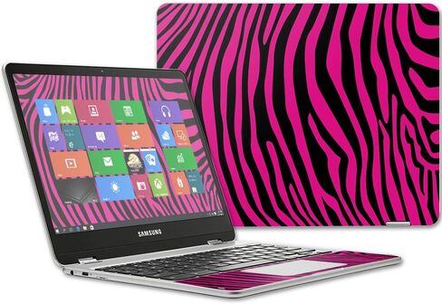 MightySkins Skin Compatible with Samsung Chromebook Plus 12.3"(2017 - Cow Print | Protective, Durable, and Unique Vinyl Decal wrap Cover | Easy to Apply, Remove, and Change Styles | Made in The USA in Kuwait
