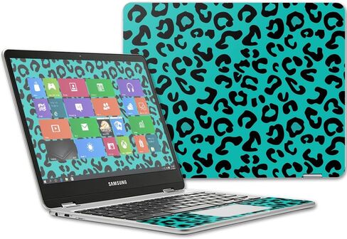 MightySkins Skin Compatible with Samsung Chromebook Plus 12.3"(2017 - Cow Print | Protective, Durable, and Unique Vinyl Decal wrap Cover | Easy to Apply, Remove, and Change Styles | Made in The USA in Kuwait