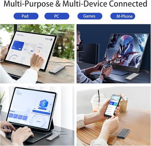 EJAY Aluminum Type C Tool-Free M.2 NVME SSD Enclosure,USB 3.1 Gen 2 10 Gbps PCIE to USB C External Case Adapter with UASP Trim and Silicone Cooling plate (M201N(V)) in Saudi Arabia