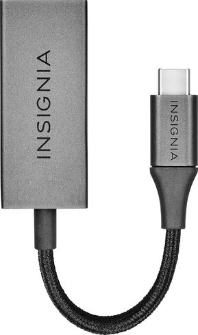محول INSIGNIA USB-C إلى إيثرنت (أسود) in Kuwait